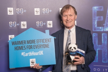 Sir David Amess makes Earth Hour pledge for climate change